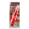 Introducing the SensaFlex™ Jelly Joystick Red Vibrator - Model JJ-3000: The Ultimate Pleasure Companion for All Genders and Sensations - Adult Naughty Store