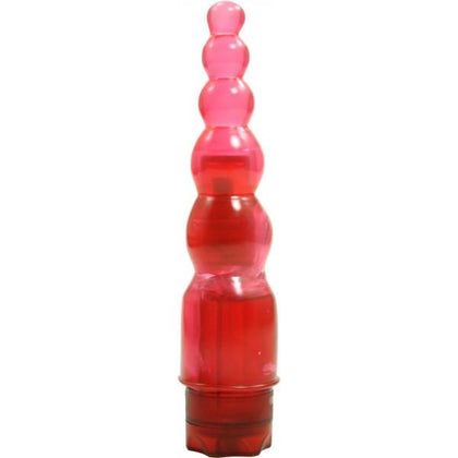 Introducing the SensaFlex™ Jelly Joystick Red Vibrator - Model JJ-3000: The Ultimate Pleasure Companion for All Genders and Sensations