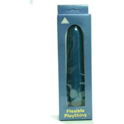 Introducing the PleasureFlex 7-Inch Flexible Vibrator - Blue, the Ultimate Pleasure Companion for All Genders!