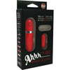 Introducing the Luscious Pleasure 10-Function Bullet Vibe - Red: The Ultimate Sensory Delight - Adult Naughty Store