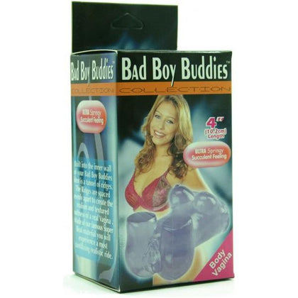 Bad Boy Buddies Collection: 4-Inch Purple Body Vagina - Ultimate Pleasure Experience