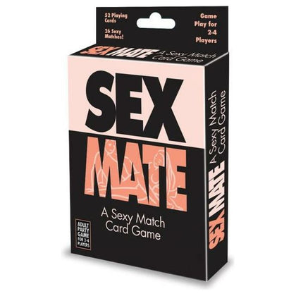 Introducing the Sensual Pleasuremate Sex Mate Card Game - Model SMC-100: Unleash Your Imagination and Enhance Your Intimacy! - Adult Naughty Store