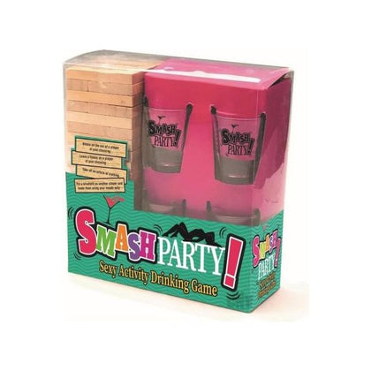 Introducing the Smash Party Intimate Pleasure Tipping Tower Game - The Ultimate Adult Party Game for Unforgettable Nights of Fun and Excitement! - Adult Naughty Store