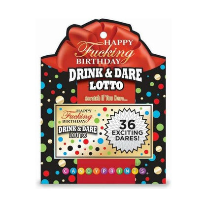 Introducing the Happy Fucking Birthday Lotto - The Ultimate Party Game for Daredevils! - Adult Naughty Store