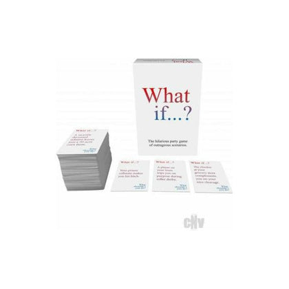 Introducing the Hilarious What If? Adult Party Game - The Ultimate Inappropriate Answer Showdown! - Adult Naughty Store