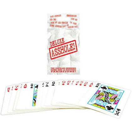 Introducing the Exquisite Deluxe Asshole Drinking Card Game - The Ultimate Collection of Drinking Game Variations! - Adult Naughty Store