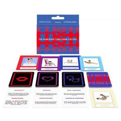 Introducing the Sensual Pleasures Lust! Card Game - The Ultimate Intimacy Experience for Couples - Adult Naughty Store