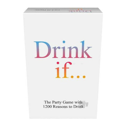 Introducing the ExciteMe Drink If... Party Game - The Ultimate Drinking Experience! - Adult Naughty Store