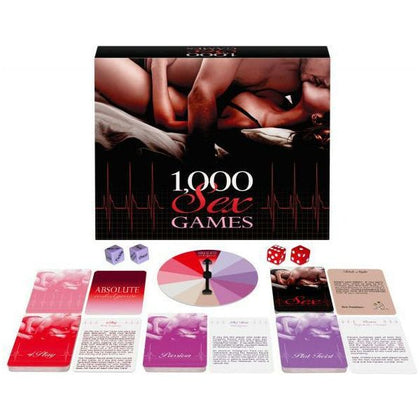 Introducing the Sensual Pleasure 1000 Sex Games Card Game - The Ultimate Erotic Adventure for Couples! - Adult Naughty Store