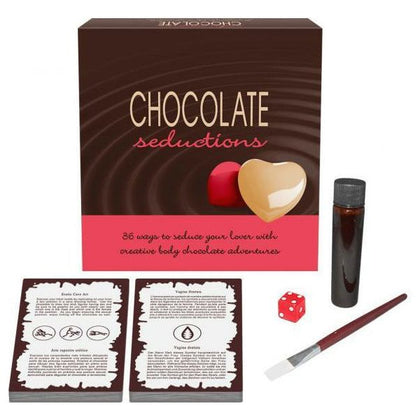 Introducing the Sensual Delights Chocolate Seductions Kit - The Ultimate Pleasure Indulgence for Couples! - Adult Naughty Store