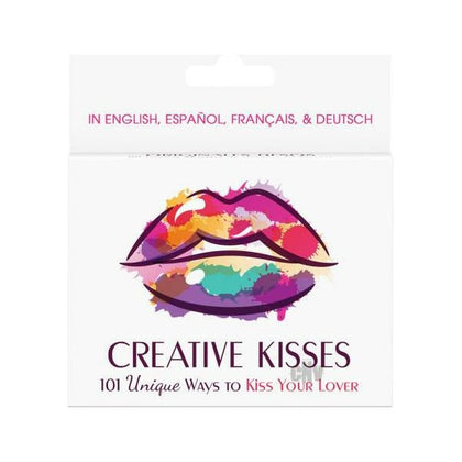 Intimate Pleasures: Creative Kisses Game - A Sensual Exploration for Lovers - Adult Naughty Store