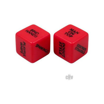 Introducing the Sensual Pleasures BDSM Dice Game - Model SP-101 - For Couples - Explore Boundaries and Bliss - Black - Adult Naughty Store