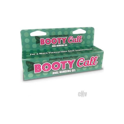 Introducing the SensaPleasure Booty Call Anal Numbing Gel Mint - Model BC-5000: For Enhanced Pleasure and Comfort During Anal Play