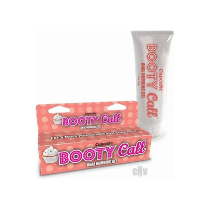 Introducing the Booty Call Cupcake Anal Numbing Gel - Model BC-AN-001: The Ultimate Pleasure Enhancer for Anal Play!