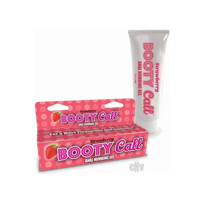 Seductive Pleasures Booty Call X-50 Anal Numbing Gel - Strawberry Bliss