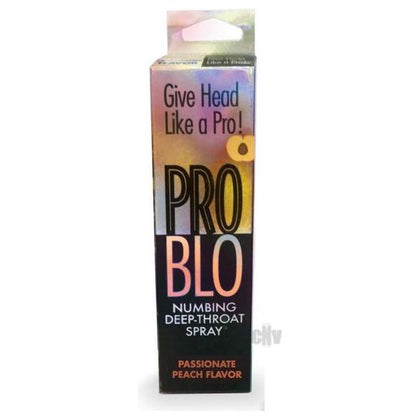 Pro Blo Numbing Spray Peach - The Ultimate Oral Pleasure Enhancer for Deep and Sensational Intimacy