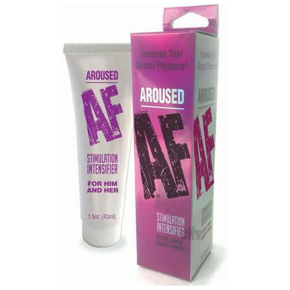 Introducing the Aroused AF Stimulation Cream - The Ultimate Pleasure Enhancer for Him and Her! - Adult Naughty Store