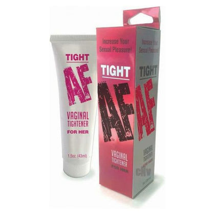 Introducing the SensaTight AF Vaginal Tightening Cream - Model X1: The Ultimate Pleasure Enhancer for Women - Pink - Adult Naughty Store