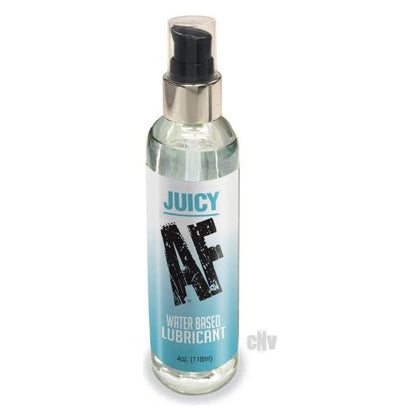 AF Water-Based Lubricant 4oz - Premium Pleasure Enhancer for All Genders - Smooth Glide, Easy Rinse - Juicy AF