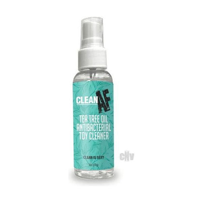 Clean AF Tea Tree Spray 2oz - Powerful Germ-Busting Solution for Intimate Pleasure Products