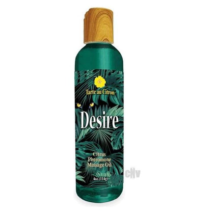 Little Genie Desire Pheromone-Enhanced Citrus Massage Oil - Ignite Passion and Seduction with Sensual Aromas