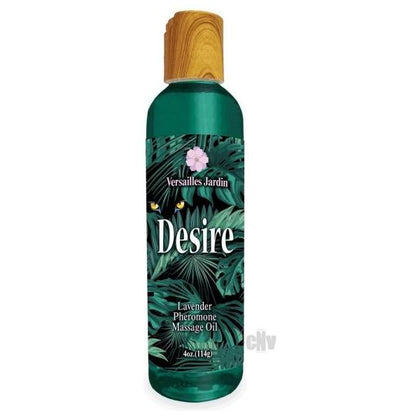 Little Genie Desire Pheromone-Enhanced Lavender Massage Oil for Sensual Pleasure - 4oz