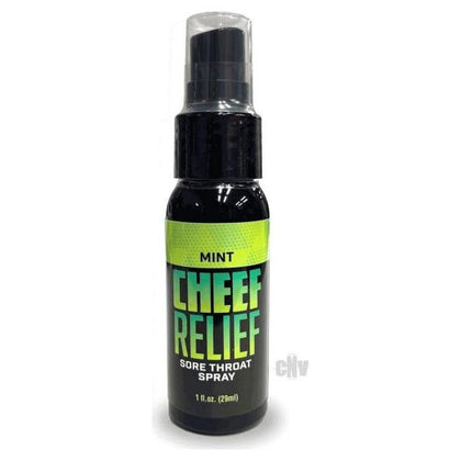 Cheef Relief Throat Spray Mint 1oz: The Ultimate Solution for Soothing Throat Irritation and Soreness