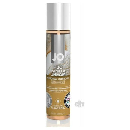System JO H2O Flavored Lubricant - Vanilla 1oz: A Safe and Sweet Choice for Enhanced Pleasure