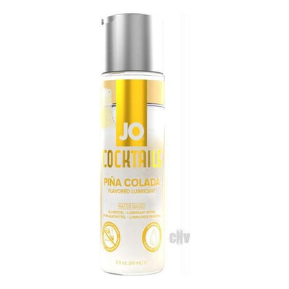 Jo Cocktails Pina Colada 2oz Flavored Lube - Sensational Pleasure Enhancer for Intimate Moments - Adult Naughty Store