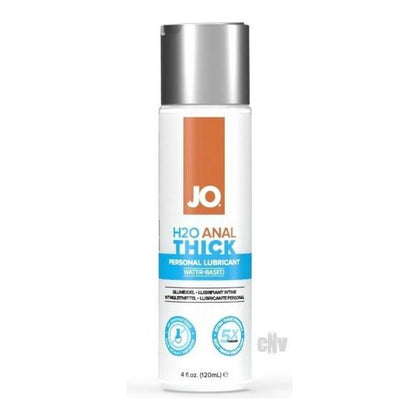System Jo Anal Thick Lube 4oz Water-Based Lubricant for Anal Play - Model 120 - Unisex - Intimate Pleasure - Clear