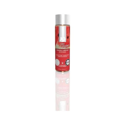 Jo H2O Watermelon Flavored Water-Based Lubricant - Pleasure Enhancing Lube for All Genders - Long-Lasting, Non-Sticky, Latex Safe - 4 Ounce