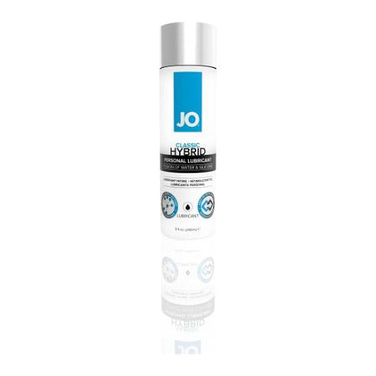 JO Hybrid Personal Lubricant 8 oz: The Ultimate Long-Lasting, Silky Smooth Silicone and Water-Based Hybrid Lubricant for Unforgettable Pleasure