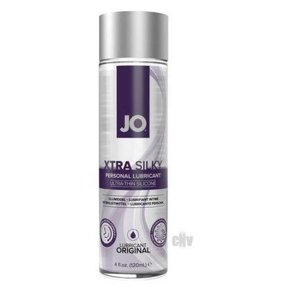 Jo Xtra Silky Thin Silicone 4oz - Premium Ultra-Smooth Silicone Lubricant for Enhanced Pleasure - Adult Naughty Store