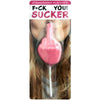 Strawberry Flavored F*ck You! Sucker - The Perfect Naughty Treat for a Sweet Revenge - Adult Naughty Store