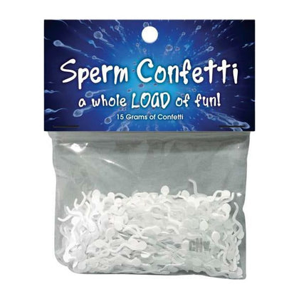 Introducing the Pleasure Pro SP-100 Sperm Confetti - Adult Fun for All Genders and Pleasure Areas!