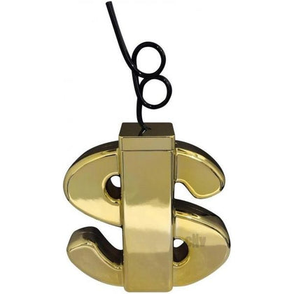 Gold Dollar Sign Cup - Flashy Metallic Party Cup for Showing Off Your Rich Tastes