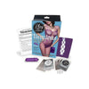 Play With Me Vivacious Lingerie Kit - Fishnet Stockings, Scenario Sheets, Foreplay and Position Cards, Bullet Vibrator - Couples' Pleasure - Black - Adult Naughty Store