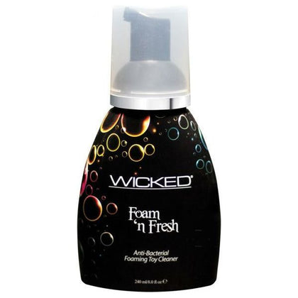 Wicked Foam N Fresh Toy Cleaner 8oz - The Ultimate Sanitizing Solution for All Your Intimate Investments