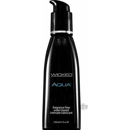 Wicked Sensual Care Aqua Unscented Water-Based Lubricant 8.5oz - Vegan, Cruelty-Free, and Paraben-Free Personal Lubricant for Enhanced Pleasure - Adult Naughty Store