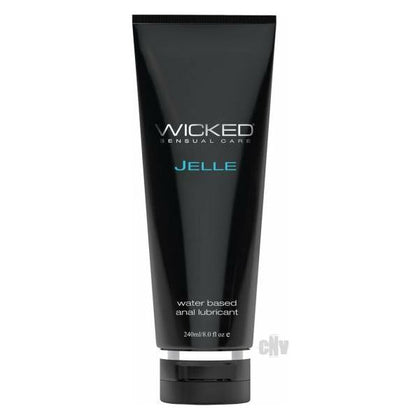 Wicked Sensual Care Jelle Water Based Anal Lubricant 8 oz Fragrance Free - Adult Naughty Store