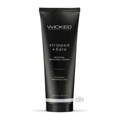 Wicked Sensual Massage Stripped Bare - Luxurious Aromatherapy Massage Oil Blend for Sensual Pleasure - Model: SB-1001 - Unisex - Full Body Relaxation - Soothing Lavender Scent - Deeply Hydrat - Adult Naughty Store