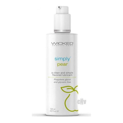 Introducing Simply Pear Lubricant 4oz: The Ultimate Glycerin-Free Water-Based Lube for Enhanced Pleasure