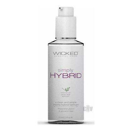 Wicked Simply Hybrid Lubricant 2.3 fluid ounces - Adult Naughty Store