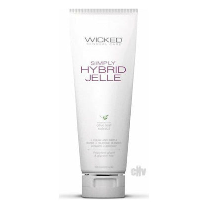 Wicked Simply Hybrid Jelle Lubricant 4 fluid ounces

Introducing the Wicked Simply Hybrid Jelle Lubricant - The Ultimate Pleasure Enhancer for Every Intimate Encounter - Adult Naughty Store