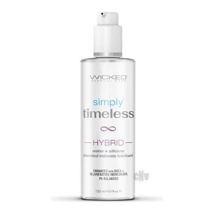 Wicked Simply Timeless Hybrid - The Ultimate Water-Based and Silicone Lubricant Blend with Added Benefits - Adult Naughty Store