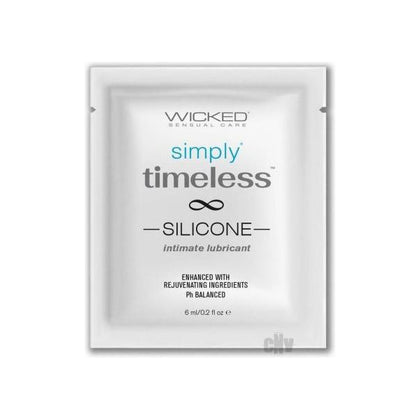Introducing the Wicked Simply Timeless Silicone Pack: Timeless Silicone Lube for Long-Lasting Pleasure | Model: Simply Timeless S1 | Suitable for All Genders | Intensify Sensations | Velvety Smooth Skin | Vegan-Friendly Formula