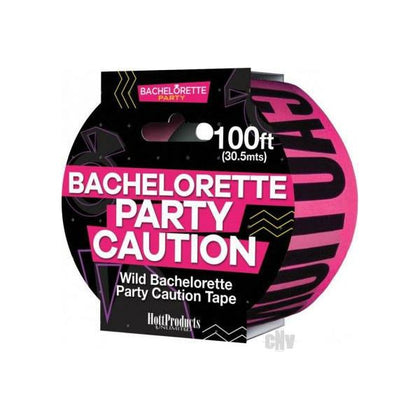 Bachelorette Party Tape Pink-black: The Ultimate Bachelorette Caution Tape for an Unforgettable Night - Adult Naughty Store