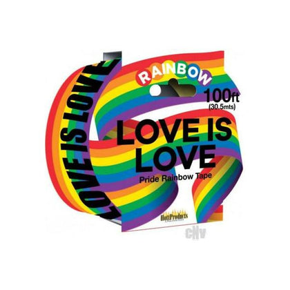 Rainbow Caution Tape Multi Color - Vibrant Pride Love Is Love 100' Brand Name Gender-Specific Pleasure Tape - Adult Naughty Store