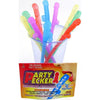 Party Pecker Sipping Straws - Vibrant Assorted Colors - Pack of 10 - Adult Naughty Store