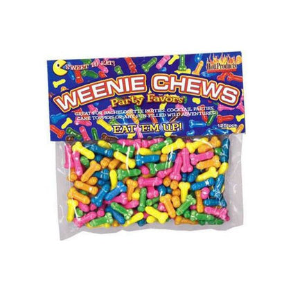 Introducing the Weenie Chews Party Favors Eat Em Up - The Ultimate Pleasure Experience for Wild Adventures! - Adult Naughty Store